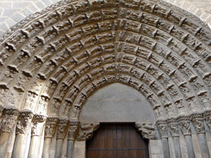 Puerta del juicio Catedral Tudela